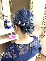 ジェミータ 横浜&nbsp;下目のシニヨン【横浜/ヘアセット/結婚式】