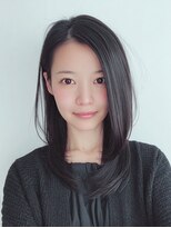 ロディーナ 大口 新子安(rodina)&nbsp;ミルクティーブロンド/ダークブルー/デジタルパーマ/大口新子安