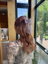 ジジ プラス デザイン(GIGI+design) ハーフアップお呼ばれヘア