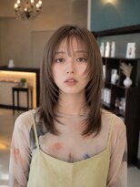 デビュー バイ アミ 北中城(debut by A.M.I) ダークパープル/ナチュラルショート/ミルクブラウン/夏/北中城
