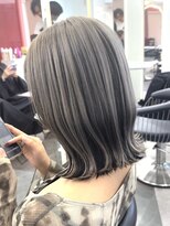 ロンドヴァリー 渋谷店(Lond vallee)&nbsp;白髪ぼかしアンブレラカラーグレージュ