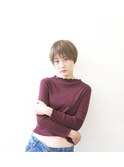 primolien×マッシュショート×アッシュ×ナチュラル