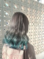 ワクヘアー(WaKu hair)&nbsp;グリーングラデーション