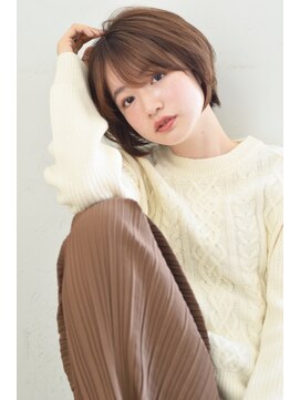 ジョエミバイアンアミ(joemi by Un ami) joemi 新宿　小顔ひし形ブランジュショート　近江