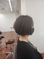 グランルッソ 岡山駅前(GRAN LUSSO)&nbsp;前下がりショートボブ