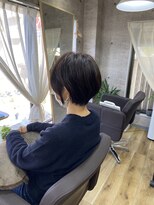 エルド(eld) 白髪ぼかしハイライト×ショートボブ　大人かわいい