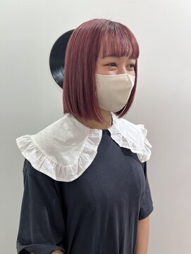 デート 下北沢(DATE) ダブルカラーミルクティーピンクベージュカラーケアブリーチ韓国