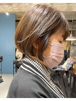 クラッチ ユニ(CLUTCH uni)&nbsp;♪大人かわいいショートボブ♪【大阪難波美容室 中塚孝博】
