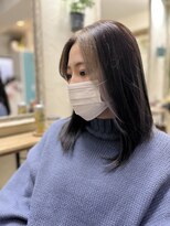 ヘアサロン レリー(hair salon relie)&nbsp;フェイスフレーミングカラー×グレージュ★