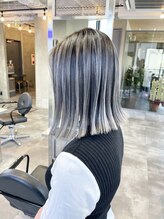 ◆3Ｄハイライト、バレイヤージュ、白髪ぼかしデザインカラーで憧れの『外国人風』に◆