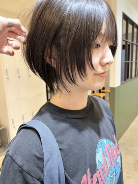 ザ キャンバス ミヤザキツネヒサ(THE CANVAS 宮崎恒久) マッシュウルフ_ショートウルフ_フェイスレイヤー_小顔 basi