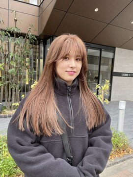 アイリー 名古屋(A/LEE) 後れ毛／ベージュカラー