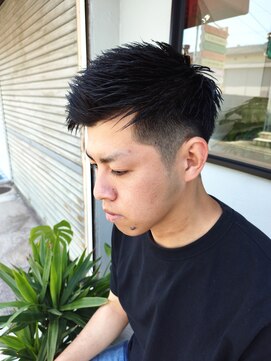 ガブ(GABU.) スパイキーショート (ソフトフェード)