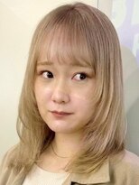 ウィコ 新宿(WICO)&nbsp;ホワイトベージュ[新宿駅/美髪/ピンクブラウン］