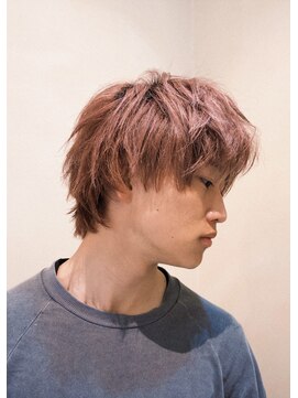 ナリバイバロレ(nari by Valore) ピンクベージュショート