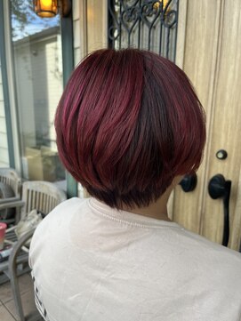 チョコレート(chocolate) ピンクショートヘア