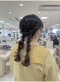 ヘアアレンジ（平塚/ヘアアレンジ/推し活へア/パーティーヘア