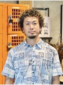 【メンズパーマ】パツンとアフロツイスト（2）