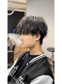 韓国アイドル風マッシュウルフ