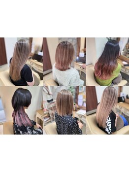 丁寧なカウンセリングで理想のカラーを共有し施術◇希望を忠実に再現してくれるので満足度◎