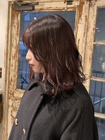 ナルヘアー 越谷(Nalu hair) 大人可愛い　ピンクブラウン