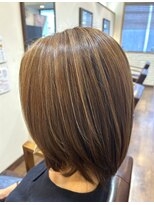 ヘアー グリーン(hair green) ナチュラルハイライト40代50代60代