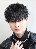 前下がりシャドウマッシュ