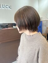ラック 津田沼(LUCK)&nbsp;ショートボブ/ダブルカラーインナーカラーケアブリーチ