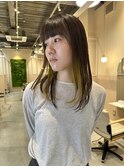 夏カラー「ひまわりインナー」