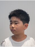 一宮キッズ爽やかショート×アップバング