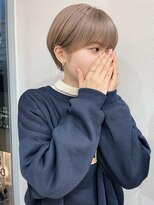 コモダ 神戸三宮(comoda)&nbsp;ベージュ / マッシュショート / 前髪あり