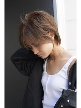 ギークス(GEEKS) 【GEEKS渋谷】ボブウルフ/ミディアムレイヤー/夏カラー/20代30代