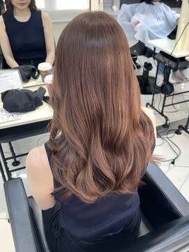 ヴェイン 渋谷(vain) レイヤーカット×イルミナカラー×チョコブラウン