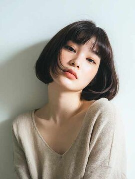 シェル 吉祥寺(shell) くびレイヤーエモージュグレージュカラーくびれショート/吉祥寺