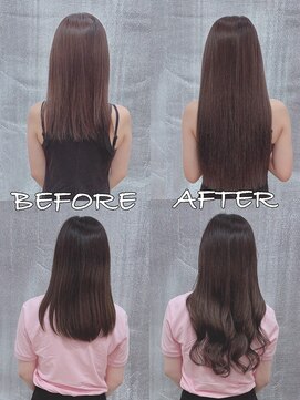 リップ 大阪本店(LIP) 【レミー100%最高級人毛/ロング】シールエクステ80枚