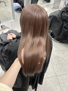 ペレ 梅田(PELE) ミディアムヘア/暗めカラー/グランマッシュ/梅田