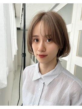レイラバイアフロート 吉祥寺(Lila by afloat) 【畑中正敏】愛されショートボブ艶髪/似合わせカット