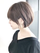 セイドット オモテサンドウ(Say. omotesando) Say.ショートボブ丸みショートレイヤーショートアッシュブロンド