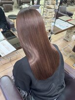 リー 甲子園(Lee)&nbsp;髪質改善カラー　ピンクブラウン