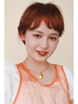 エルマノ 仙川(L mano) 〈○20〉ショート韓国ボブハイライト髪質改善ブリーチ前髪20代