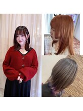【Stylist 秋月】ナチュラル～個性派まで幅広く対応いたします！