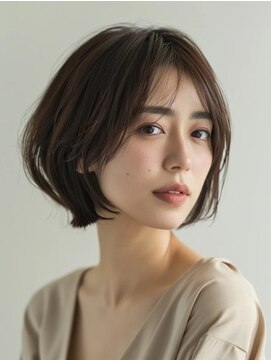トリッカ シブヤ(TRICCA SHIBUYA) ショートボブ/丸みボブ/コンパクトボブ/小顔ボブ/似合わせ