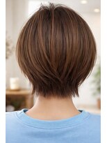 クク(KuKu)&nbsp;丸みがきれいな ナチュラルショート