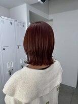 イロウ 山口どうもん店(IROW)&nbsp;ダブルカラー/切りっぱなし/ダークアッシュ/ブリーチなし