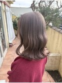 透明感ベージュカラー