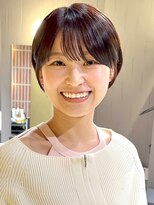 ヨリ トウキョウ(yori Tokyo) 前髪あり小顔つや髪顔まわり簡単スタイリングショートボブヘア