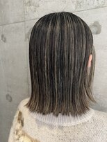 プラスシー(+C) 3ヶ月周期の地毛にハイライト!福岡ハイライト/白髪ぼかし