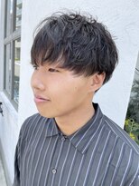 ハープット 府中けやき並木店(HearPut) 刈り上げマッシュ/メンズパーマ/毛先パーマ/くせ毛風/ワンカール