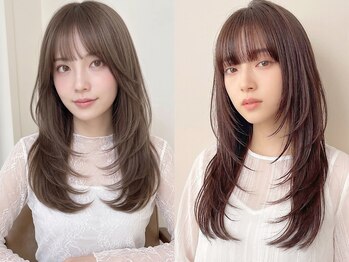 リリー(Rilie)の写真/憧れの大人かわいいレイヤーカット◎長さ変えずにイメチェン叶う、髪質改善で質感も整う。