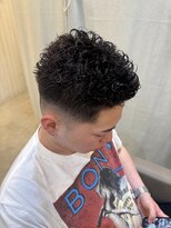 メンズバイココテラス 豊中(men's by cocoterace)&nbsp;メンズ/極道カーリーパーマ/パーマスタイル
